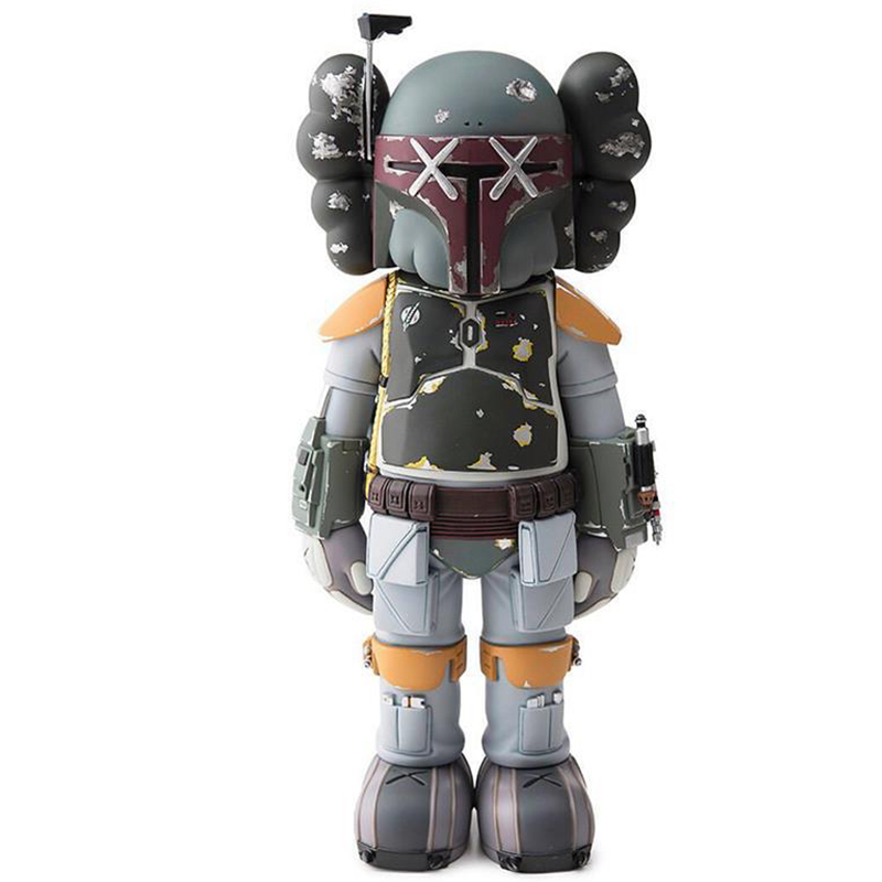 Статуэтка KAWS Star Wars Boba Fett Ver Серый Красный Оранжевый Светло-серый Статуэтка KAWS Star Wars Boba Fett Ver Серый Красный Оранжевый Светло-серый в Твери | Loft Concept