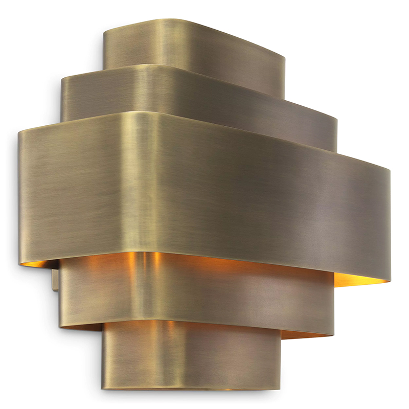 Бра Eichholtz Wall Lamp Pegaso Brass Винтажная латунь Бра Eichholtz Wall Lamp Pegaso Brass Винтажная латунь в Твери | Loft Concept
