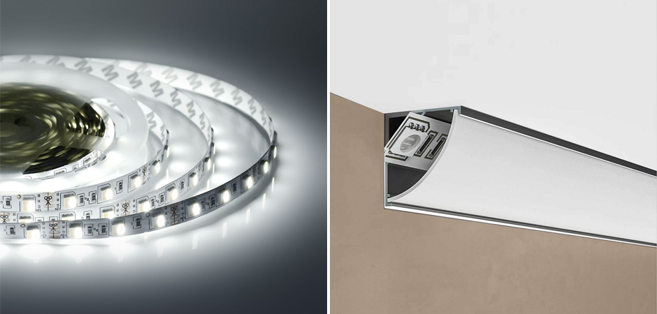Светодиодная лента 14,4W/m 60LED/m 5050SMD холодный белый/теплый белый 5M Светодиодная лента 14,4W/m 60LED/m 5050SMD холодный белый/теплый белый 5M - Loft-Concept в Твери