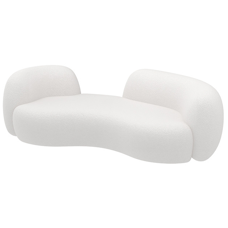 Диван Elliot White Boucle Collection Sofa Белый Диван Elliot White Boucle Collection Sofa Белый в Твери | Loft Concept
