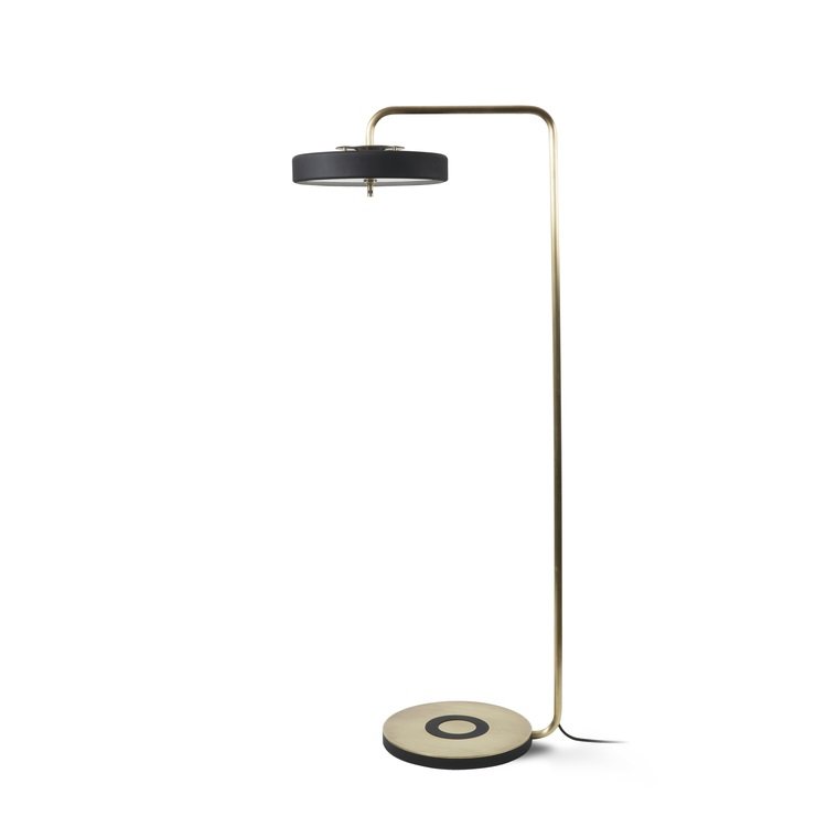 Торшер Bert Frank REVOLVE FLOOR LAMP Золотой Черный Торшер Bert Frank REVOLVE FLOOR LAMP Золотой Черный в Твери | Loft Concept