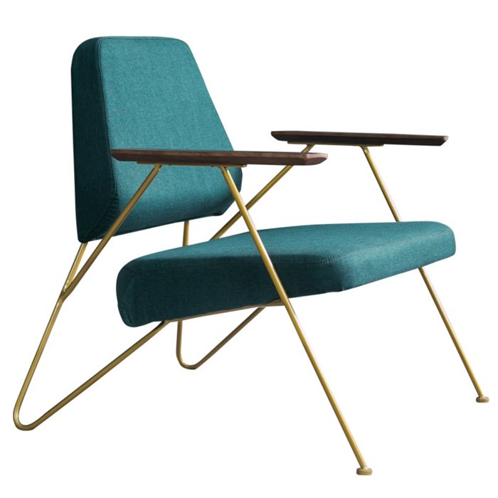 Кресло GELDERLAND Armchairs Зеленый Золотой Кресло GELDERLAND Armchairs Зеленый Золотой в Твери | Loft Concept