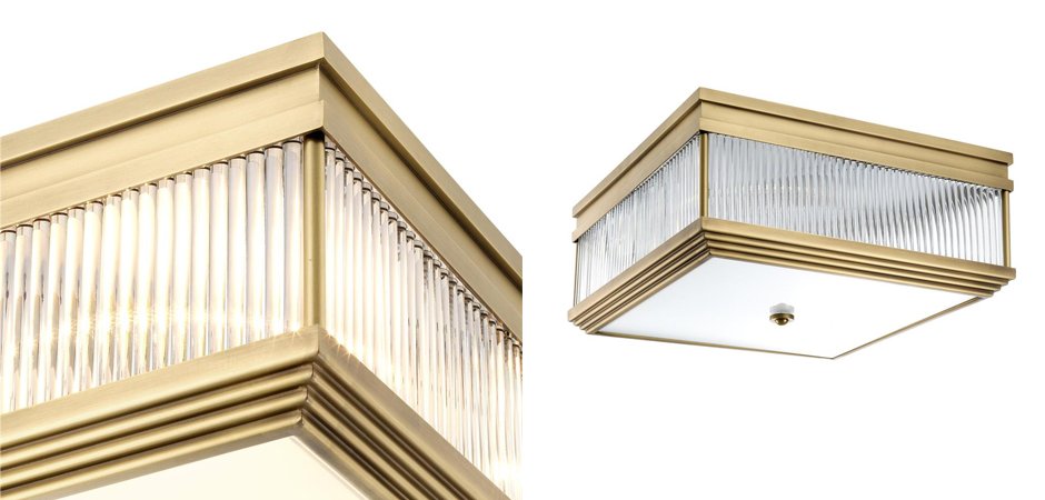 Потолочный светильник Ceiling Lamp Marly Antique brass Потолочный светильник Ceiling Lamp Marly Antique brass - Loft-Concept в Твери