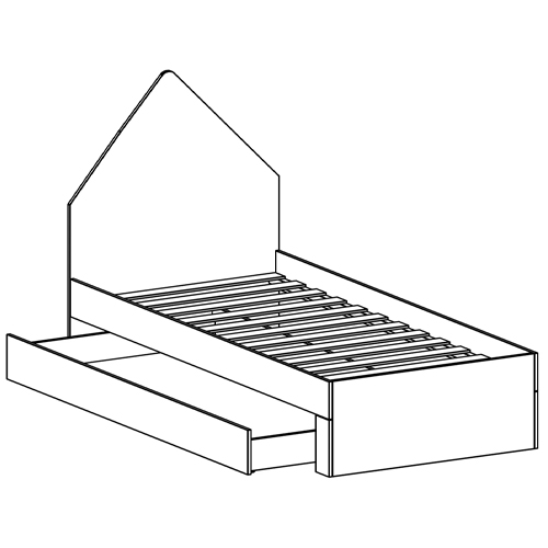 Кровать в детскую Tiny Town Bed Кровать в детскую Tiny Town Bed в Твери