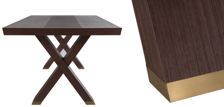 Стол обеденный Double X Dinning Table Стол обеденный Double X Dinning Table - Loft-Concept в Твери