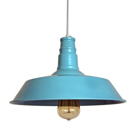 Подвесной светильник Loft Blue Bell Голубой пастельный Подвесной светильник Loft Blue Bell Голубой пастельный в Твери | Loft Concept