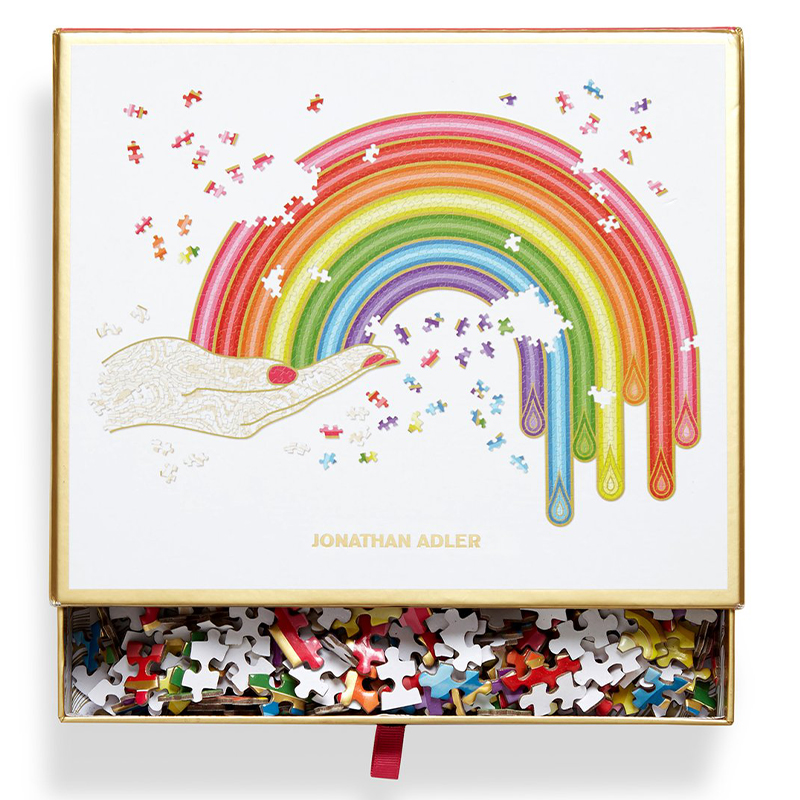 Пазлы RAINBOW HAND SHAPED PUZZLE Jonathan Adler Мульти Пазлы RAINBOW HAND SHAPED PUZZLE Jonathan Adler Мульти в Твери | Loft Concept