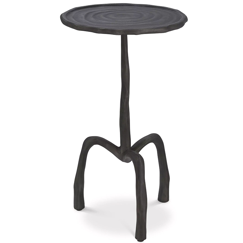 Приставной стол Eichholtz Side Table Kubu S Темная бронза Черный Приставной стол Eichholtz Side Table Kubu S Темная бронза Черный в Твери | Loft Concept