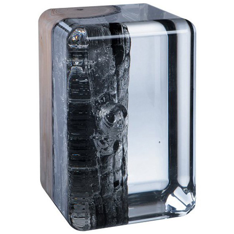 Дизайнерский Стол NILLEQ ICE burned Occasional table Прозрачный Коричневый Древесина Дизайнерский Стол NILLEQ ICE burned Occasional table Прозрачный Коричневый Древесина в Твери | Loft Concept