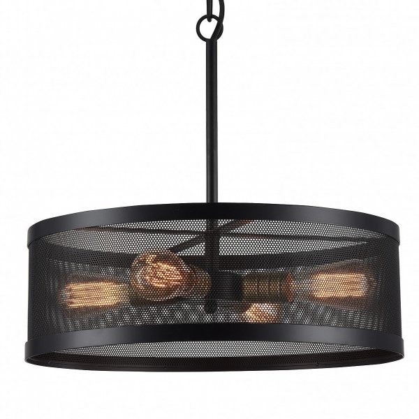 Люстра Nightwatch Chandelier Черный Люстра Nightwatch Chandelier Черный в Твери | Loft Concept