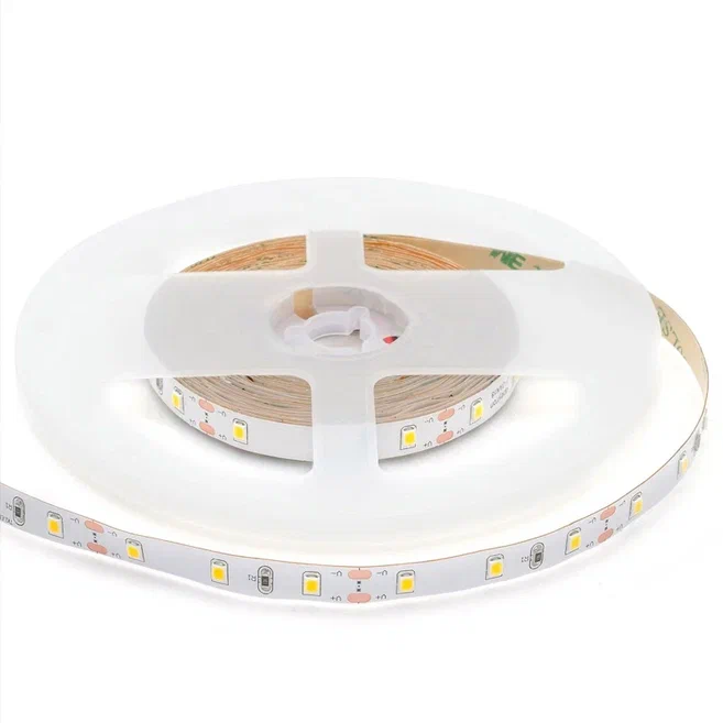 Комплект светодиодная лента 4,8W/m 60LED/m 3528SMD теплый белый с адаптером Белый Комплект светодиодная лента 4,8W/m 60LED/m 3528SMD теплый белый с адаптером Белый в Твери | Loft Concept