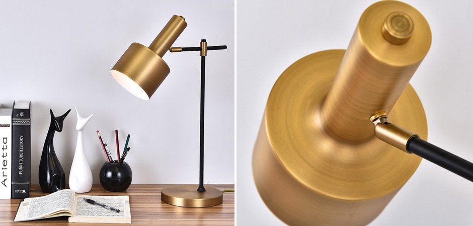 Настольная лампа Margarita Brass Table Lamp Настольная лампа Margarita Brass Table Lamp - Loft-Concept в Твери