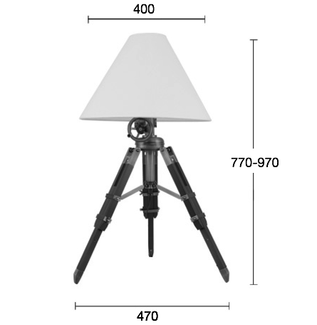 Настольная лампа Table Standing Lamp Black Настольная лампа Table Standing Lamp Black в Твери