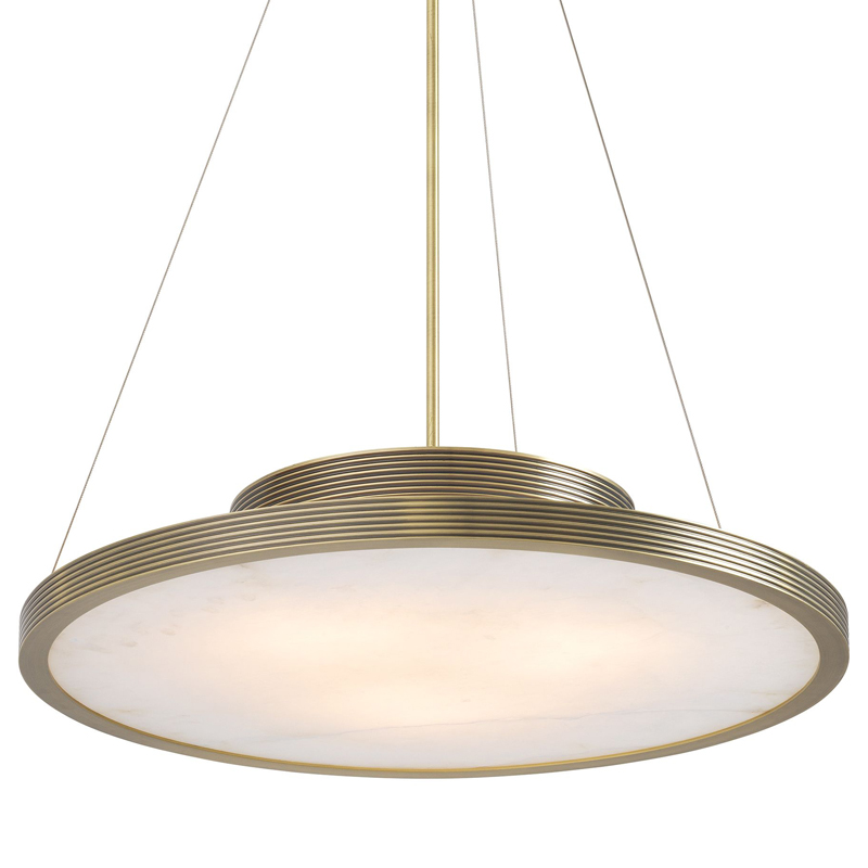 Люстра Eichholtz Chandelier Pullman Латунь Белый Люстра Eichholtz Chandelier Pullman Латунь Белый в Твери | Loft Concept