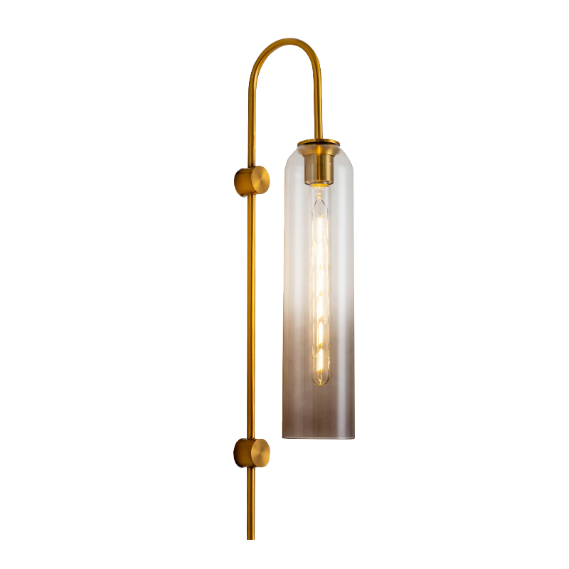 Бра ARTICOLO float Wall Sconce Ambre Глянцевое золото Амбре янтарь Бра ARTICOLO float Wall Sconce Ambre Глянцевое золото Амбре янтарь в Твери | Loft Concept