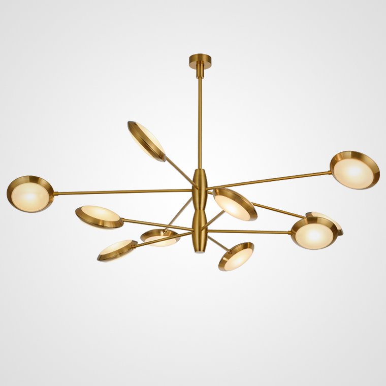 Люстра HOOP LED Золотой Люстра HOOP LED Золотой в Твери | Loft Concept