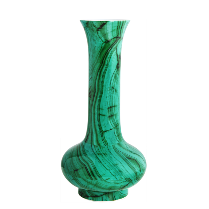 Ваза Malachite Vase vanessa Малахит Ваза Malachite Vase vanessa Малахит в Твери | Loft Concept