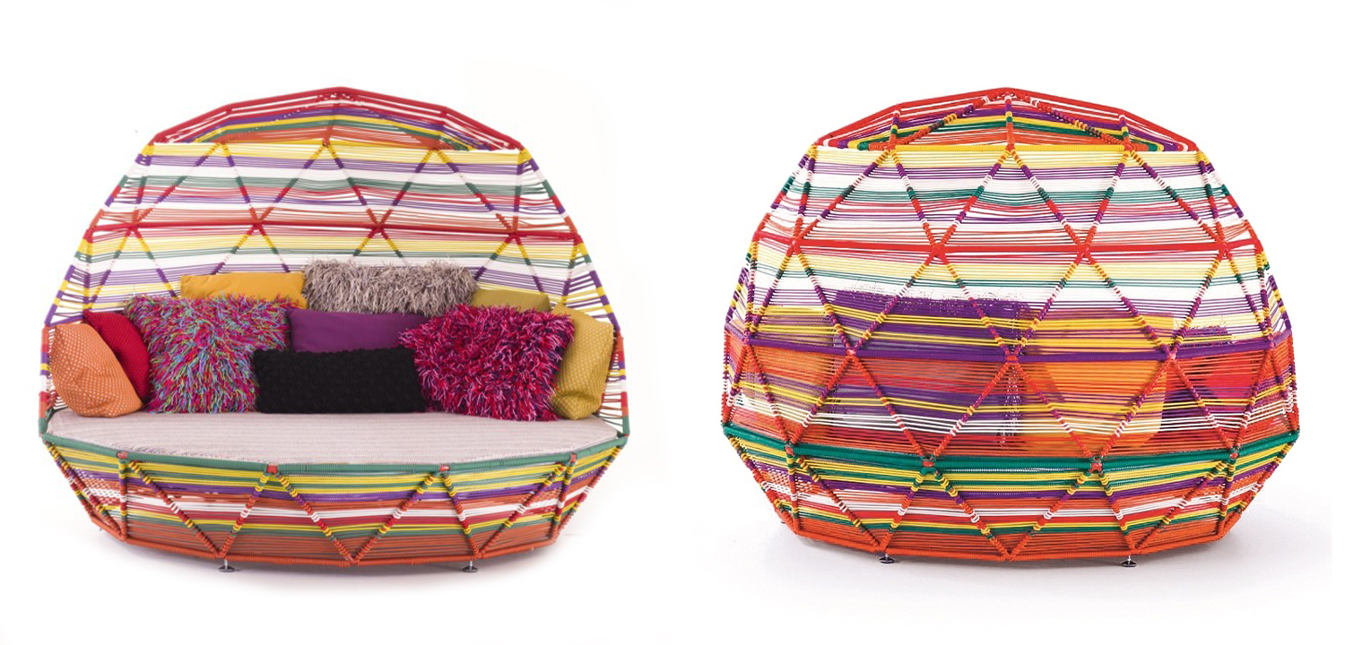 Кровать для улицы Moroso Day Bed Tropicalia - фото №1