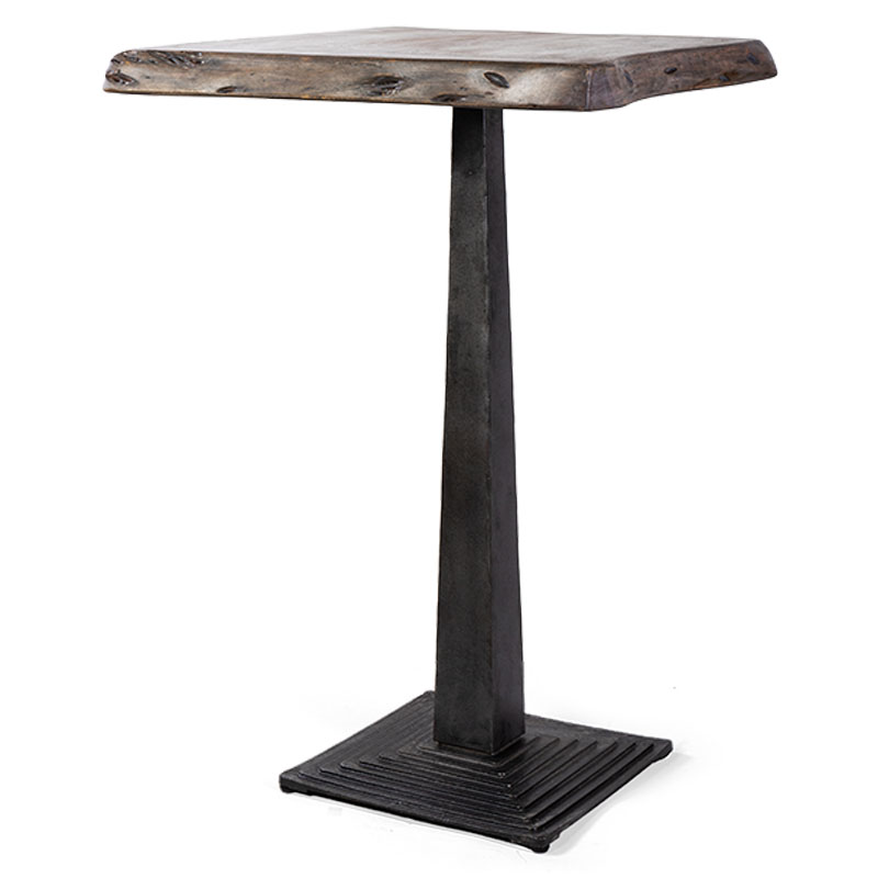 Обеденный стол Nathan Table 110 Черный Коричневый Обеденный стол Nathan Table 110 Черный Коричневый в Твери | Loft Concept