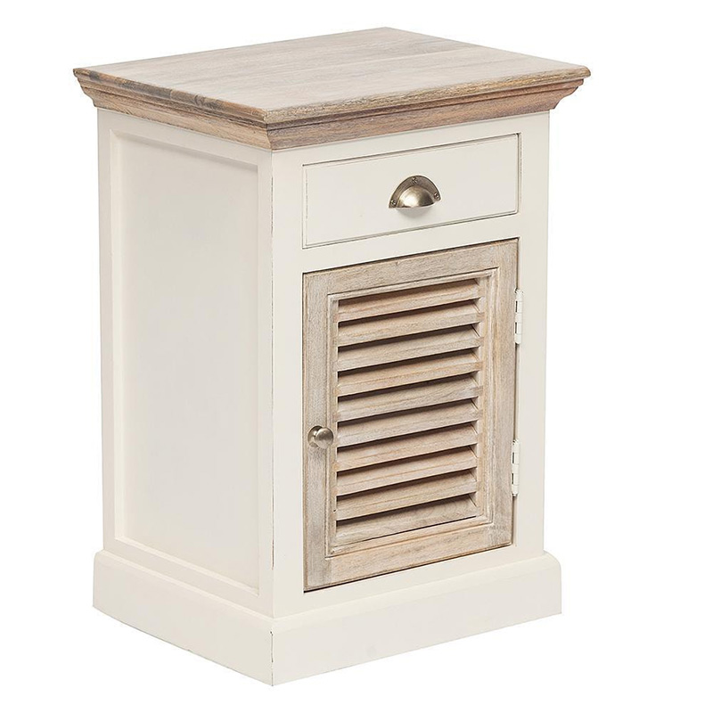 Тумба Edmon Nightstand Белый Древесина Тумба Edmon Nightstand Белый Древесина в Твери | Loft Concept