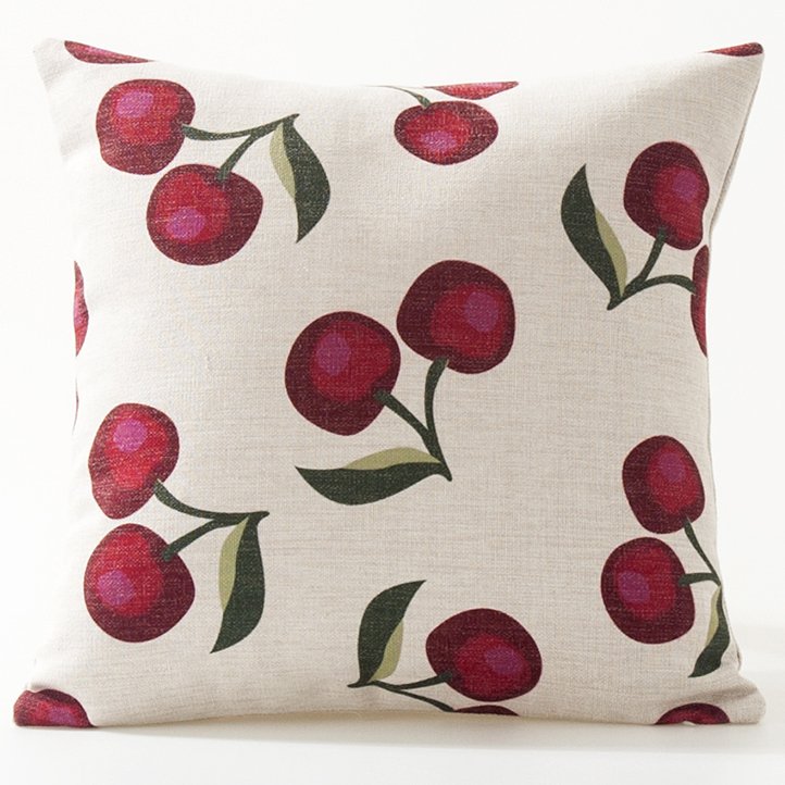 Декоративная подушка Cherries  в Твери | Loft Concept 
