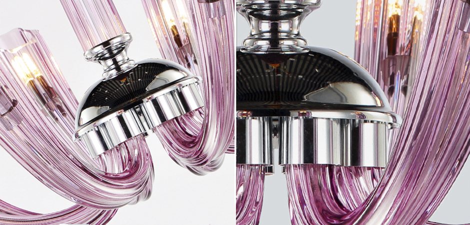 Люстра Pink Rays Chandelier Люстра Pink Rays Chandelier - Loft-Concept в Твери