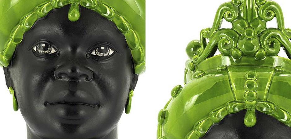 Ваза VASE MORO LADY MED. MAT Green Ваза VASE MORO LADY MED. MAT Green - Loft-Concept в Твери