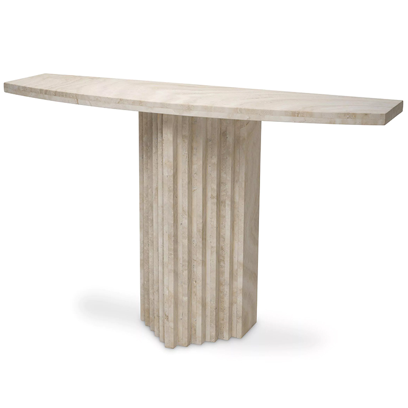 Консоль Eichholtz Console Table Atzaro Песочный Консоль Eichholtz Console Table Atzaro Песочный в Твери | Loft Concept
