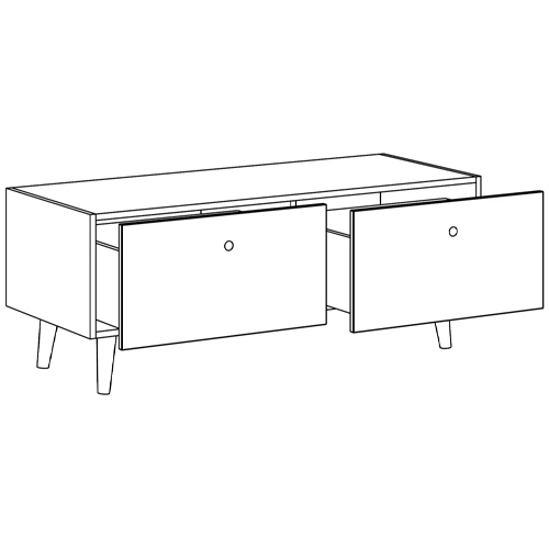 Длинная тумба Elise Cabinet Длинная тумба Elise Cabinet в Твери