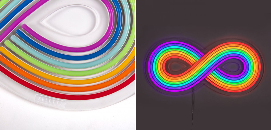 Настенный светильник Seletti Rainbow Revolution Led Настенный светильник Seletti Rainbow Revolution Led - Loft-Concept в Твери