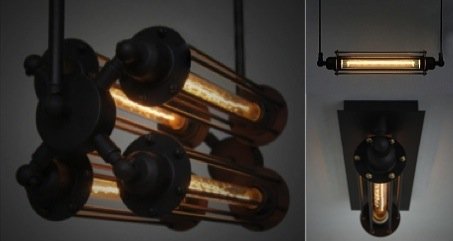 Loft Industrial Edison Cage Loft Industrial Edison Cage