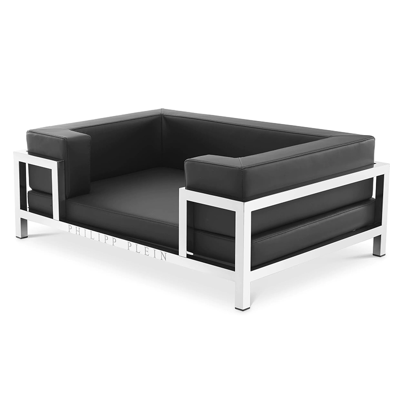 Лежанка для домашних животных Philipp Plein Dogbed High Conic XL Черный Никель Лежанка для домашних животных Philipp Plein Dogbed High Conic XL Черный Никель в Твери | Loft Concept