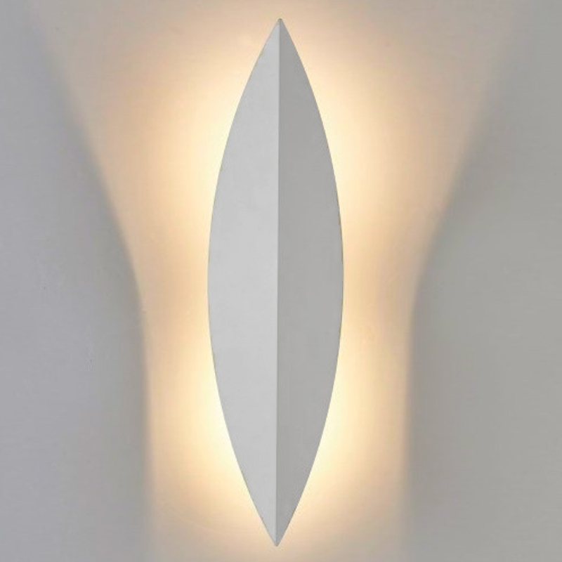 Art Deco Leaf Wall Lamp White Белый Art Deco Leaf Wall Lamp White Белый в Твери | Loft Concept