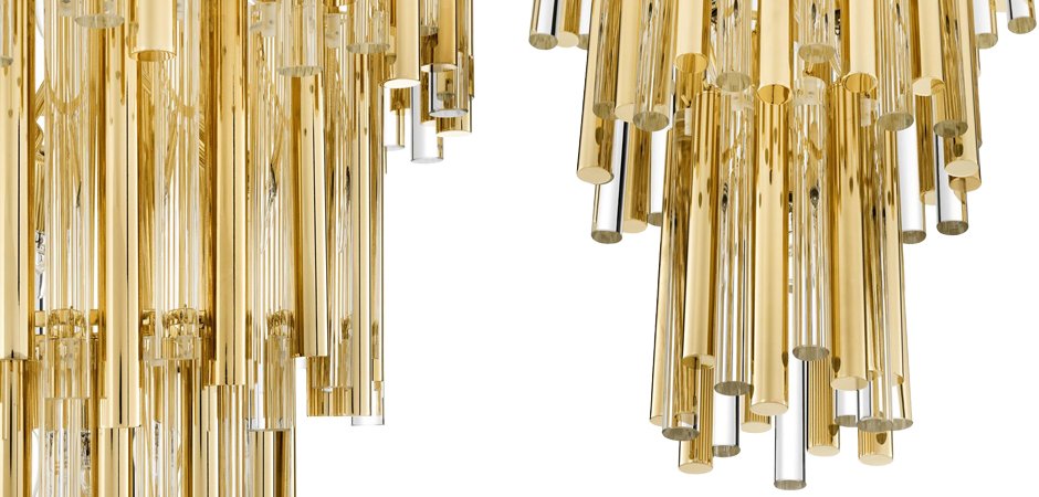 Люстра Chandelier Gigi L Gold Люстра Chandelier Gigi L Gold - Loft-Concept в Твери