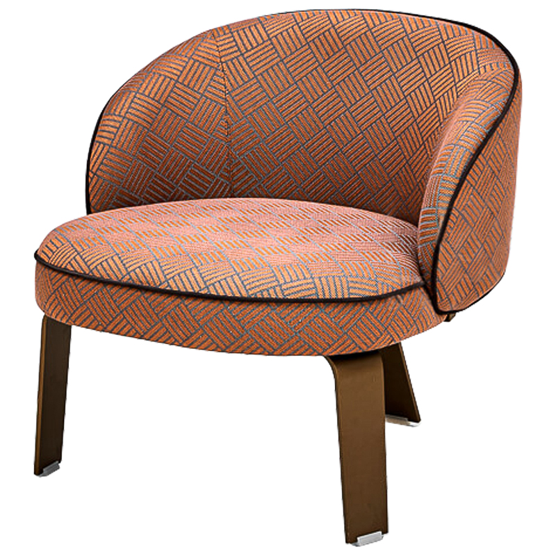 Кресло Muynck Chair Медь светлая Коралловый Кресло Muynck Chair Медь светлая Коралловый в Твери | Loft Concept