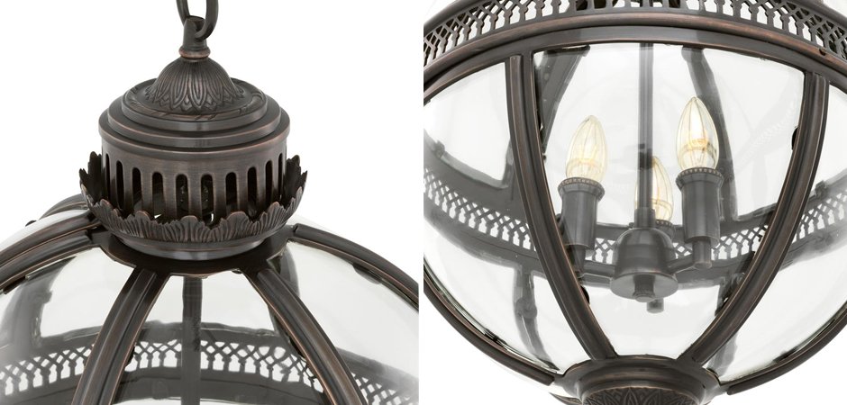 Люстра Lantern Residential Bronze M Люстра Lantern Residential Bronze M - Loft-Concept в Твери