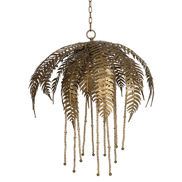 Люстра Thin Palm Chandelier Золотой Люстра Thin Palm Chandelier Золотой в Твери | Loft Concept