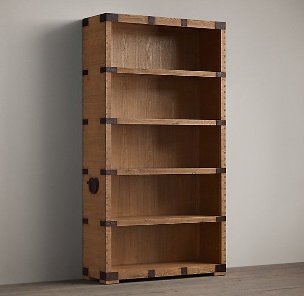 Стеллаж Vintage Loft Rack 2 Дуб темный Стеллаж Vintage Loft Rack 2 Дуб темный в Твери | Loft Concept