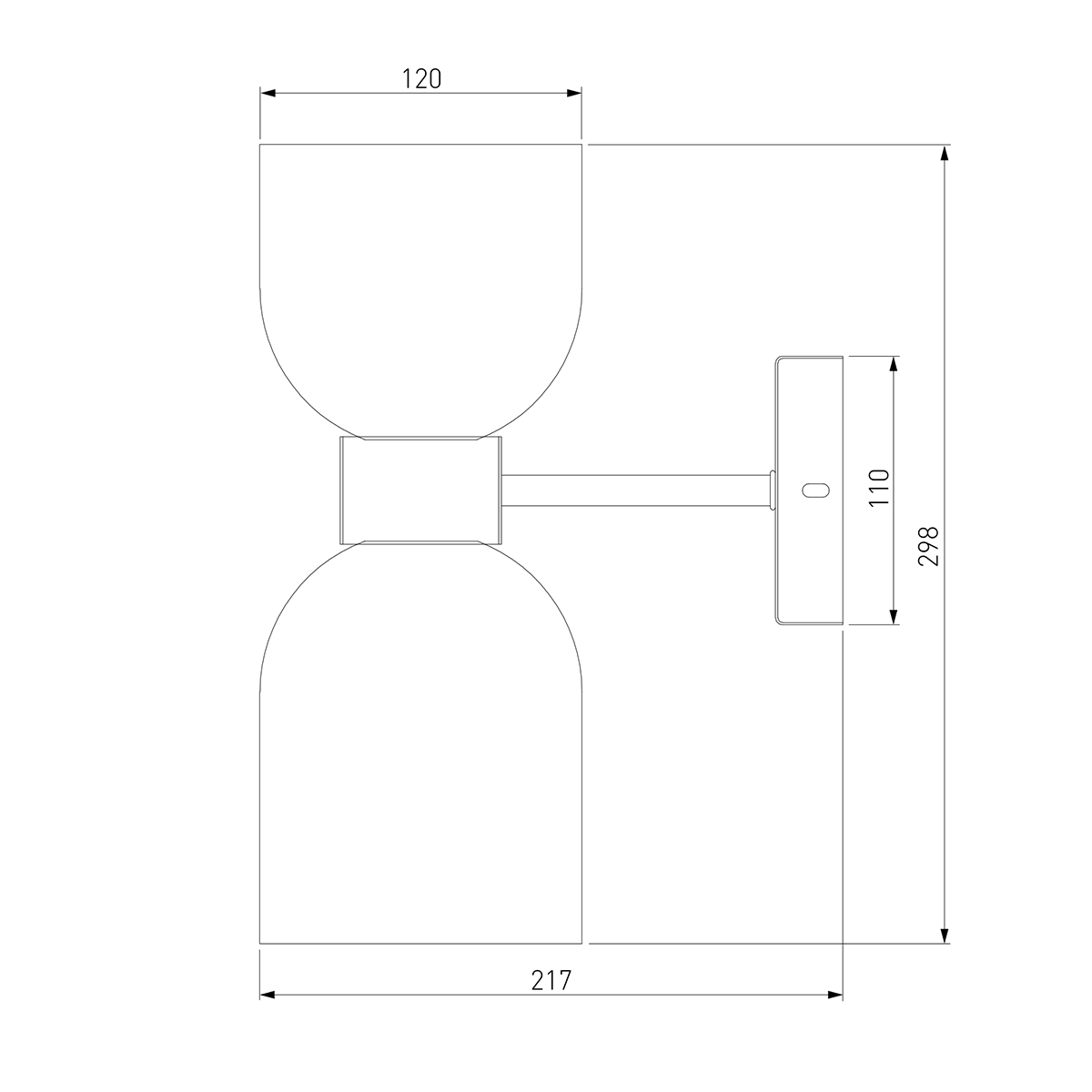Бра Light maker studio Sconce white and smok Бра Light maker studio Sconce white and smok в Твери