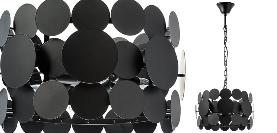 Люстра Black Matte Disk D35 Люстра Black Matte Disk D35 - Loft-Concept в Твери