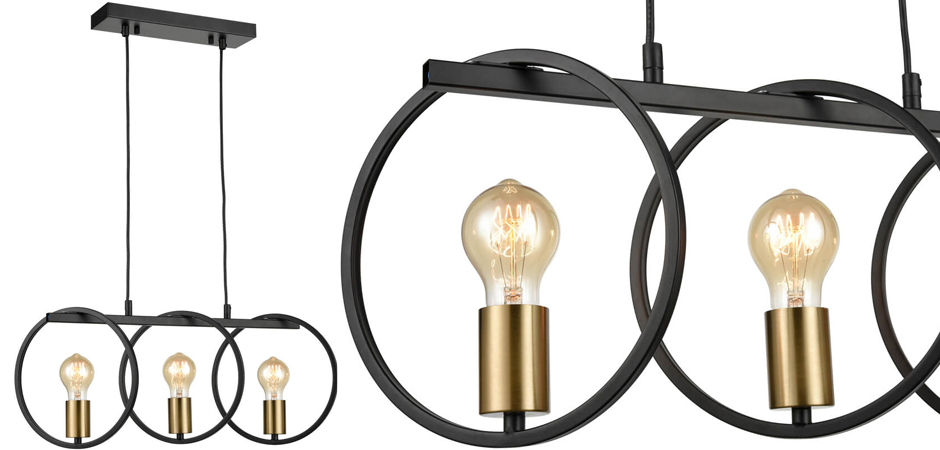 Люстра Loft Rings Ligh 3 Люстра Loft Rings Ligh 3 - Loft-Concept в Твери