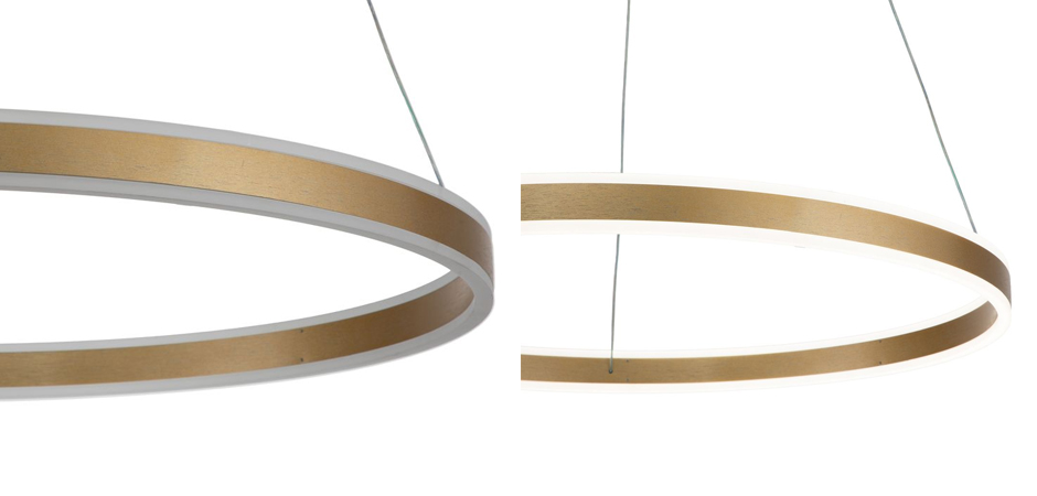 Подвесной светильник Neo Circles One Gold Подвесной светильник Neo Circles One Gold - Loft-Concept в Твери