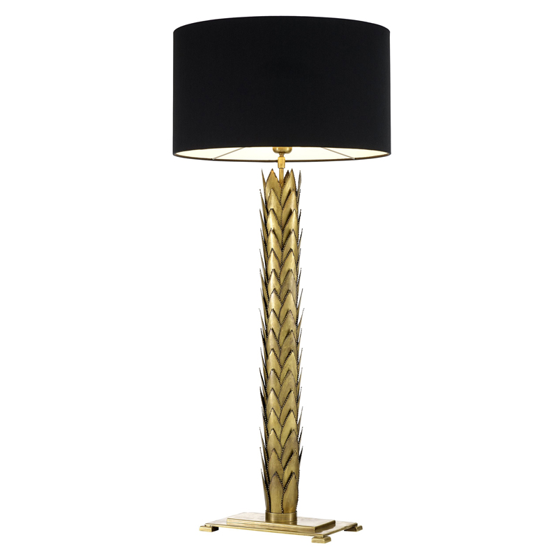 Настольная лампа Eichholtz Table Lamp Granada Латунь Черный Настольная лампа Eichholtz Table Lamp Granada Латунь Черный в Твери | Loft Concept