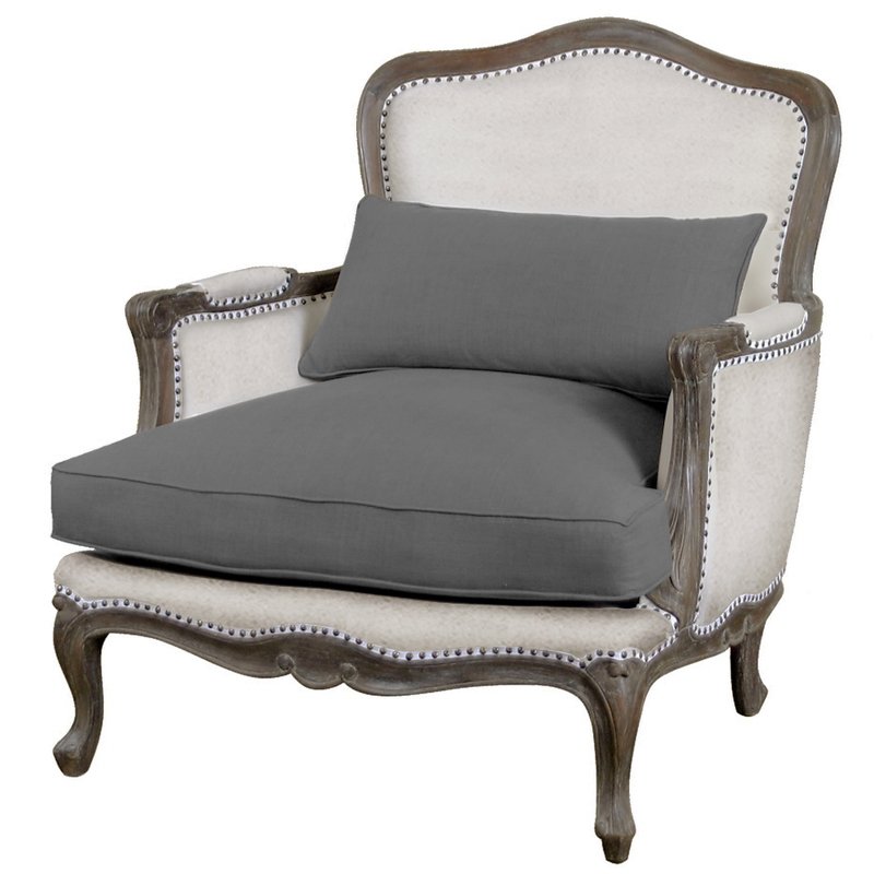 Кресло Bergere Royal Louis XVI Кресло Бержер ivory ( слоновая кость ) Дерево Темно-Серый Кресло Bergere Royal Louis XVI Кресло Бержер ivory ( слоновая кость ) Дерево Темно-Серый в Твери | Loft Concept