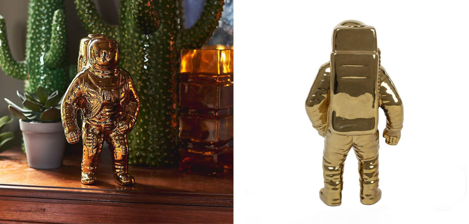 Ваза Seletti Cosmic Diner Starman Gold Ваза Seletti Cosmic Diner Starman Gold - Loft-Concept в Твери