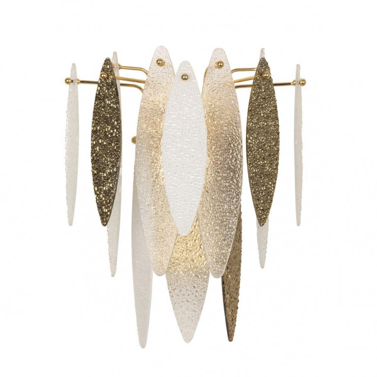 Бра Monaghan wall lamp Белый Золотой Бра Monaghan wall lamp Белый Золотой в Твери | Loft Concept