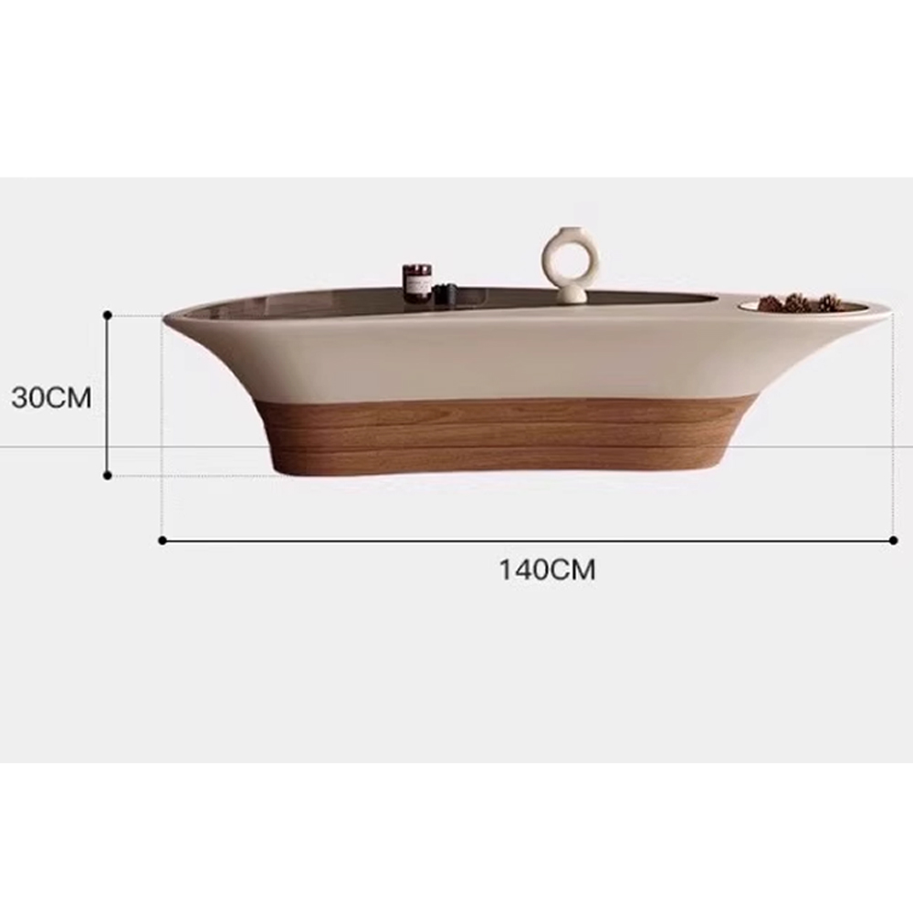 Журнальный столик фигурный со стеклянной столешницей Table Drop Журнальный столик фигурный со стеклянной столешницей Table Drop в Твери