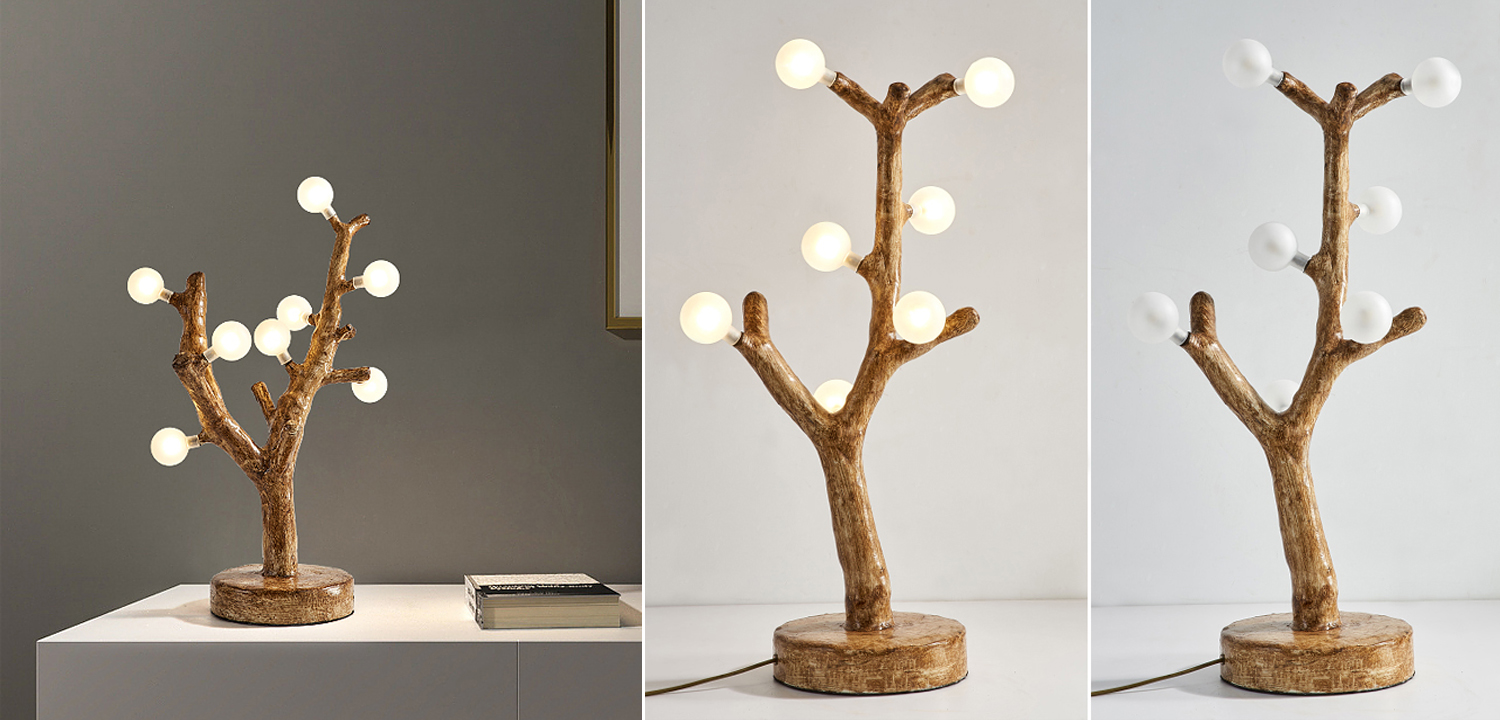 Настольная лампа Tree branch Table Lamp - фото