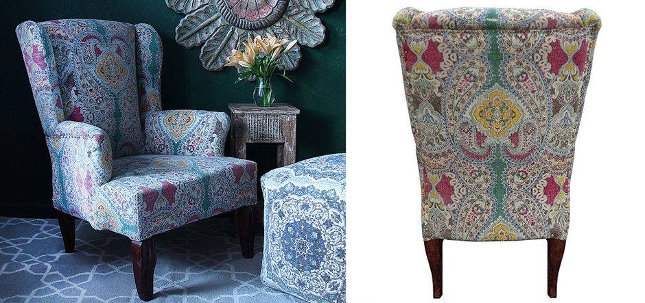 Кресло с орнаментом Paisley Chair Кресло с орнаментом Paisley Chair - Loft-Concept в Твери