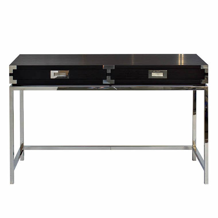 Рабочий стол Black Grace Desk Нержавеющая сталь Черный Рабочий стол Black Grace Desk Нержавеющая сталь Черный в Твери | Loft Concept
